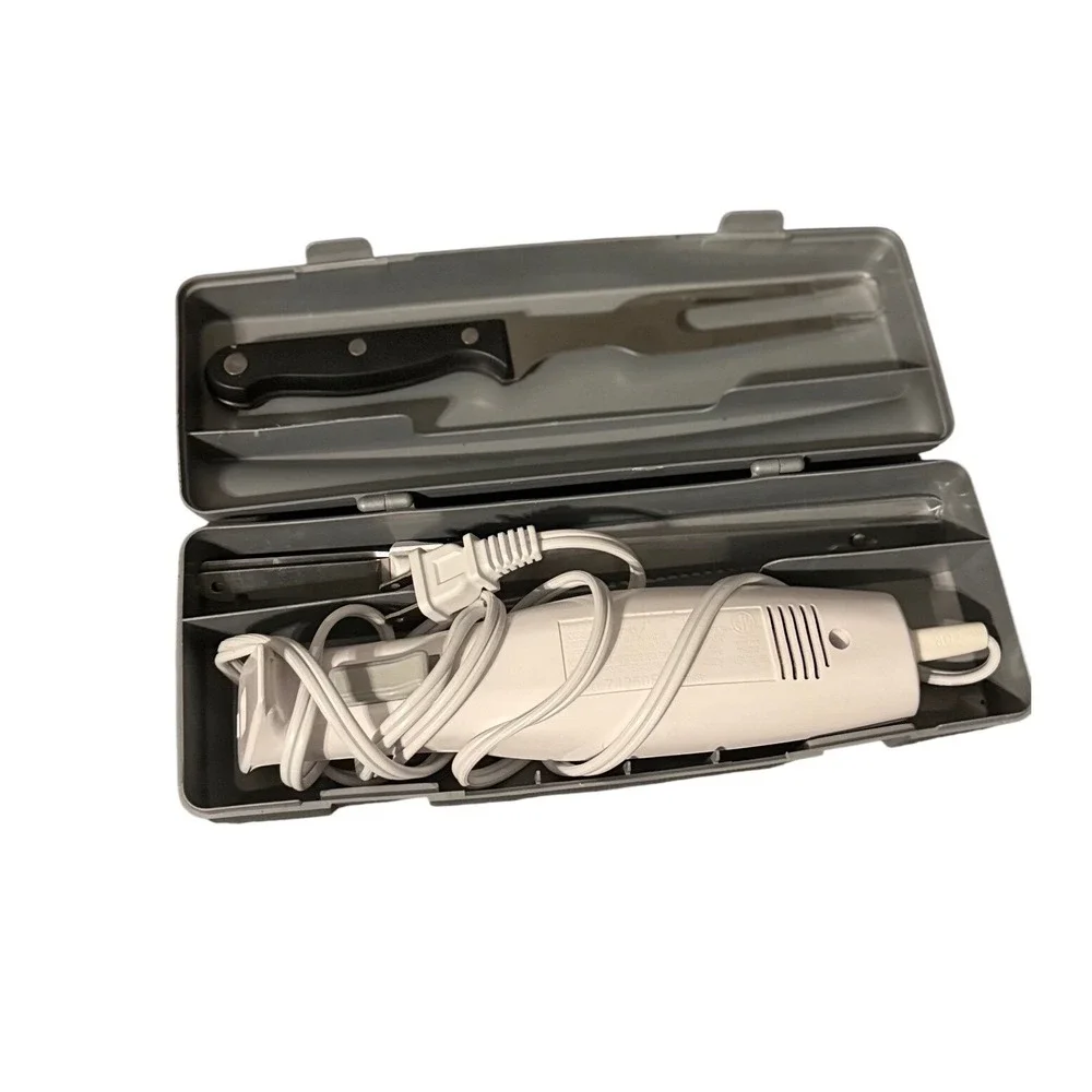 Hamilton Beach Electric Knife Carving Set with‎ Storage Case and Fork